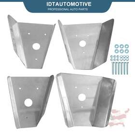 750 800 2012-2018 Front Rear A-arm Aluminum Skid Plate Guards Fit Kawasaki Teryx4 / Teryx 750-800