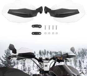 Auphgskd1u A & Utv Pro And Snowmobile Handlebar Guard For Polaris Ski-doo Rev Transparent
