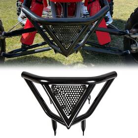 Ta0228 Aftermarket Front Bumper Proctector Aluminum Black For Honda Sportrax 400 Trx400ex 99-08