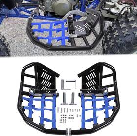 Ta0468 Aftermarket For Honda Trx 450r 450er Sportrax 450 All Year Nerf Bars Pro Peg Heel Guard Blue
