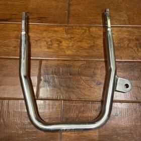 192-t5-s Alba Racing Yamaha Raptor 250 125 Grab Bar Bumper Aluminum Finish