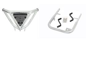 197-n3-t5-blem Alba Racing Raptor 700 Intimidator Front Bumper And Rear Grab Bar Blemish