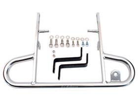 197-t2-s Alba Racing Raptor 700 Rear Wide Grab Bar Bumper Silver 197 T2 S Blemish