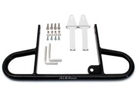199-t2-b-blem Alba Racing Yfz 450 Rear Wide Grab Bar Bumper Black 199 T2 Blemish