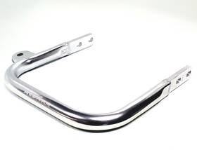 203-t5-s-blem Alba Racing Yamaha Raptor 660 Grab Bar Bumper Aluminum Silver 203 T5 Blemish