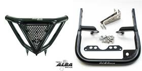 251-n3-blem Alba Racing 251-n3-b Yamaha Yfz 450r Inch Intimidator Front Bumper And Grab Bar