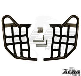 Alba Racing 251-t1-bb Yfz 450r 450x Standard Nerf Bars Black With Net 251 T1 Bb