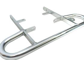 251-t2-s-blem Alba Racing Yfz 450r Rear Wide Grab Bar Bumper Silver 251 T2 S Blemish