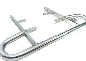 251-t2-s Alba Racing Yfz 450r Rear Wide Grab Bar Bumper Silver 251 T2 S Blemish