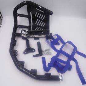 251-t7-b Alba Racing 251-t7-b/s Single Left Side Propeg Nerf Bar Black/blue For 2009-2017 Yfz450