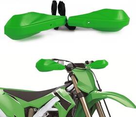 151400044 Anxin Motorcycle Handguards 7/8 Inch And 1 1/8 Hand Guard Handlebar Green