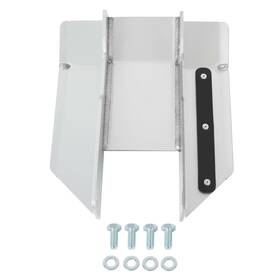 Ap Utse000006132 For Yamaha Warrior 350 Atv 1987-2004 Aluminum Silver Swing Arm Skid Plate Guard