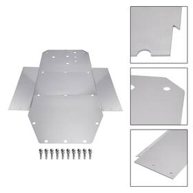 U021-a001-sil Artudatech Skid Plate Aluminum Chassis Guard Fit For Polaris Rzr 800 2008-14 S 900 15-16 Ca