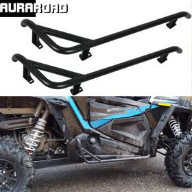 Dds566-454 Auraroad Side Steps Nerf Bars Rock Slider For 14-22 Polaris Rzr Xp 900 1000 Trail 2dr Utv