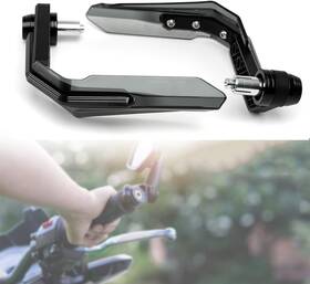 Mths1003 Beneall Universal 22mm 7/8 Inch Handlebar Hand Guards Aluminum Handguards Black