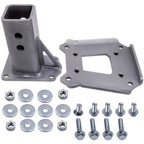 Mea07p Bfo Rear 2 Inch Hitch Receiver Set For Polaris Rzr 1000 Xp 2014-2018 Models