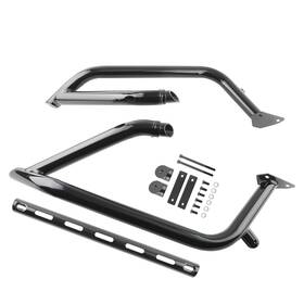 Zuq53a Bfo Heavy-duty Front Bumper Steel Brushguard For Polaris Ranger Xp 1000 Crew 2018-23