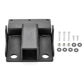 80107001 Bo 2 Inch Receiver Style Trailer Rear Hitch Mount Plate For 07-16 Kawasaki Mule 600 610