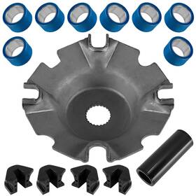Ps121a2004 Caltric Face Drive Moveable Plate With Damper Roller Spacer For Arctic Cat Xr 550 4x4 2015
