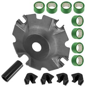 Ps121a2059 Caltric Face Drive Moveable Plate With Damper Roller Spacer For Arctic Cat 0823-276 0823276