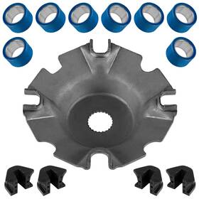 Ps121a2079 Caltric Face Drive Moveable Plate Damper And Roller For Arctic Cat 700 2008-2016