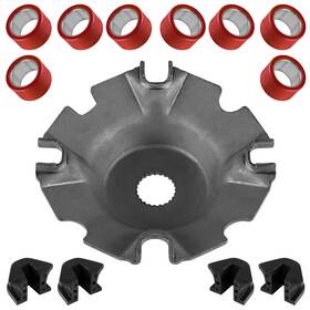 Ps121a2086 Caltric Face Drive Moveable Plate Damper&roller For Arctic Cat Prowler Xtx 700 2009-2014