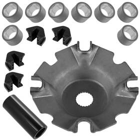 Ps121a2106 Caltric Moveable Plate With Damper Roller Spacer For Arctic Cat Wildcat 1000 2012-2013