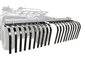 66002 Camco Black Boar Atv/utv Outside Vehicle Landscape Rake Attachment Tool
