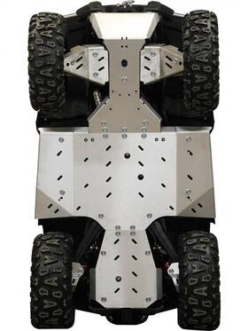 02.22600 Cf-moto 2018-23 Cforce 800xc/1000 Alloy Skid Plate Full Set Including A-arms