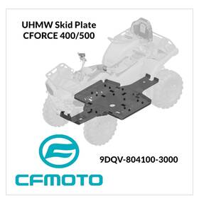 9dqv-804100-3000 Cf-moto Uhmw Skid Plate Cf400/500 Cfmoto Oem