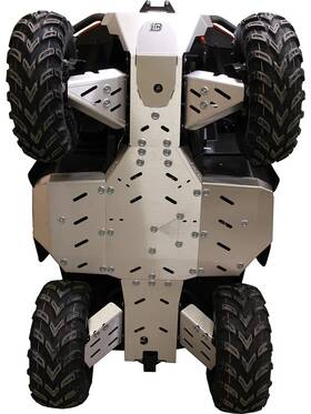 Ib-02.27100 Cf-moto Cforce 600 Aluminum Skid Plate Full Set 2020-2022