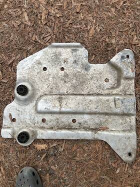 15152822 Chevrolet 2000 Silverado Front Differential Skid Plate