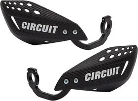 Pm061-2d2 Circuit Equipment Universal Motorcycle Handguards - High Carbon White