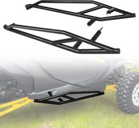 Cusautv Rxdyy163 New Nerf Bars Rock Sliders Heavy Duty Kickers Compat/can Am Maverick 24 Fastship