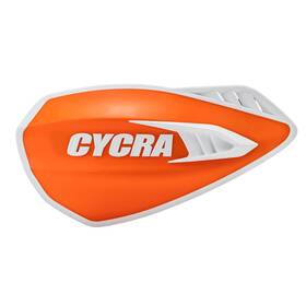 1985430001 Cycra Cyclone Handguards Orange/white