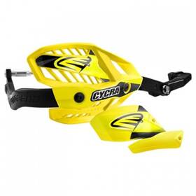 1cyc-7506-55hcm Cycra Ultra Probend Hmc Handguard Pack 1 1/8 Inch Bars Yellow