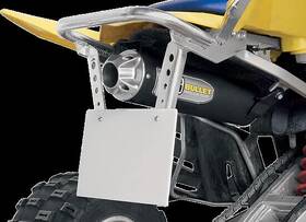 0cn9kdtme7 Dg Performance National Series Rr Handle Grab Bars Al W Number Plate Quadracer 450 2x4 06-10