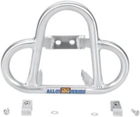 55-6006 Dg Performance Bolt-on Alloy Front Bumper For Kawasaki/suzuki Kfx80/quadsport 80