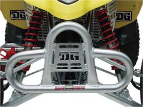 55-6105 Dg Performance Bolt-on Alloy Front Bumper For Suzuki Quadsport 250 2004-2009