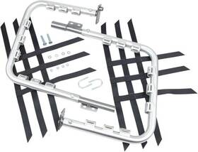 60-2120 Dg Performance Alloy Nerf Bars Silver/black For Honda Trx250/trx300