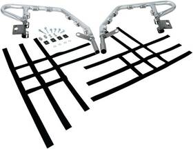 60-2470 Dg Performance Alloy Nerf Bars Silver/black For Honda Trx450 2008-2009/2012-2014