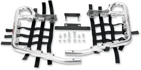 60-4390 Dg Performance Alloy Nerf Bars Silver/black For Yamaha Raptor 350 2004-2013