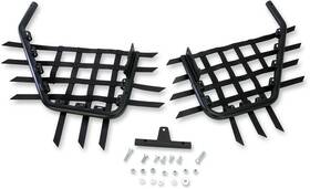 60-4475x Dg Performance Alloy Nerf Bars Black For Yamaha Yfm700r Raptor 700r 2006-2018