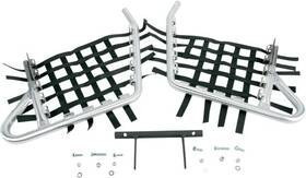 60-4509 Dg Performance Alloy Nerf Bars Silver/black For Yamaha Yfz450r Atv 2009-2016