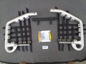 60-4525 Dg Performance Yamaha Raptor 250 125 Nerf Bars Pro Peg Heel Gaurd