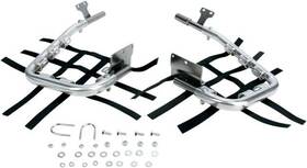 60-6250 Dg Performance Alloy Nerf Bars Silver/black For Suzuki Quadsport 250 2004-2009