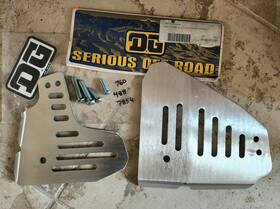 62-4450 Dg Performance Yfs450 2004 Frame Guards