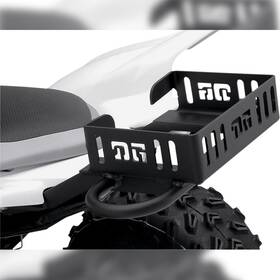 6477-d207532-atv Dg Performance Alloy Six Pack Rack-black For 2007 Yamaha Yfm700r Raptor Gytr