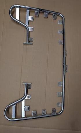 68-4300 Dg Performance Krome Lite Nerf Bars Yamaha Banshee 87-06 1987 2006 2 Stroke 88 89 90