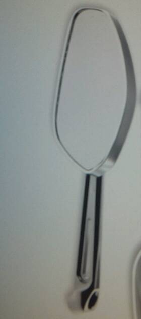 96920071a Ducati 96820071a Billet Aluminum Rearview Mirror Silver Left Hand